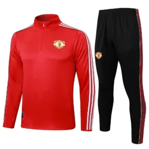 manchester united 2025 26 red black white training suit 100.webp