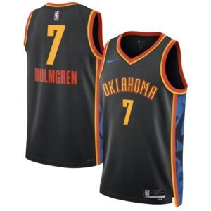 oklahoma city thunder 2024 25 black city edition holmgren jersey 100.jpg