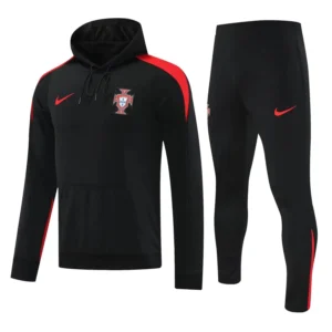 portugal 2025 black red hoodie training suit 100 1.webp