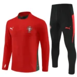 portugal 2025 red black training suit 100.webp