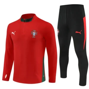 portugal 2025 red black training suit 100.webp
