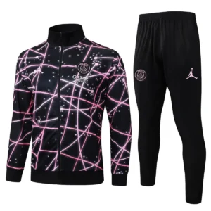 PSG 2025-26 Black Pink Jordan, Kid Tracksuit
