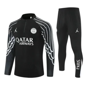 psg 2025 26 black white jordan kid training suit 100.webp