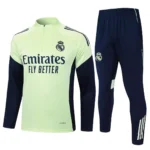 real madrid 2025 26 light green black kid training suit 100.webp