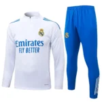 real madrid 2025 26 white blue kid training suit 100.webp