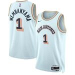 san antonio spurs 2024 25 white gold city edition wembanyama jersey 100.jpg