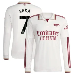 Arsenal FC 2025-26 Third Jersey Saka, Long Sleeve