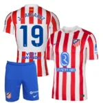 Atletico Madrid 2025-26 Home Julian Alvarez, Kid Kit