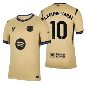 Barcelona FC 2025-26 Away Jersey Lamine Yamal, Fan