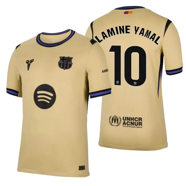 Barcelona FC 2025-26 Away Jersey Lamine Yamal, Fan