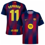 Barcelona FC 2025-26 Home Jersey Raphinha, Fan