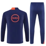 barcelona fc navy orange training suit webp