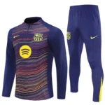 barcelona fc navy yellow red training suit webp