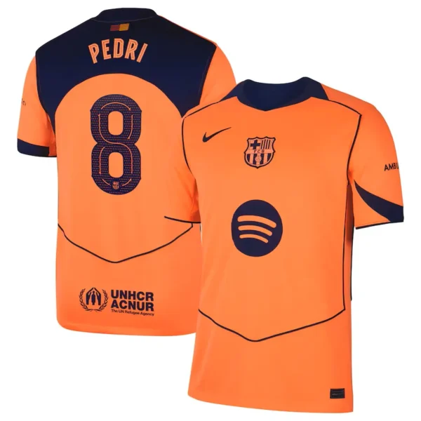 barcelona fc third pedri jersey fan webp