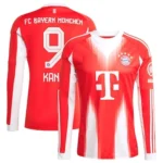 bayern münchen home jersey kane, long sleeve