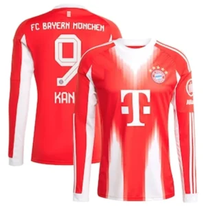 bayern münchen home jersey kane, long sleeve