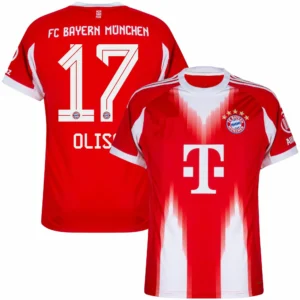 Bayern München 2025-26 Home Jersey Olise, Fan