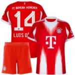 Bayern München 2025-26 Home Luis Diaz, Kid Kit