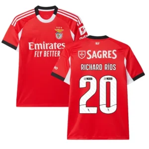 Benfica SL 2025-26 Home Jersey Richard Rios, Fan