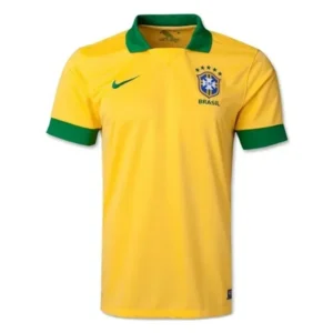 SportsWear Shop in Europe 307 Brazil 2013 Home Jersey, Retro
