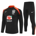 Brazil 2025-26 Black Red, Training Suit