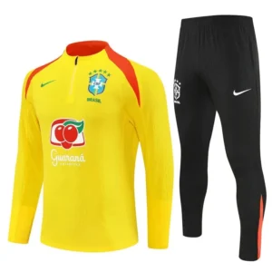 Brazil 2025-26 Yellow Red, Training Suit