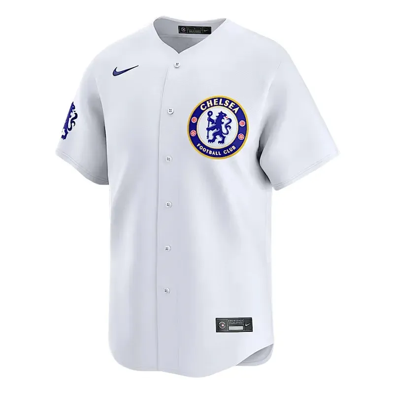 chelsea fc white jersey us style Chelsea FC 2025 White Jersey, US Style