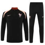 France 2025-26 Black Light Pink, Kid Training Suit