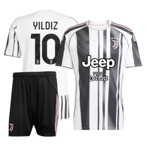 Juventus FC 2025-26 Home Yildiz, Kid Kit