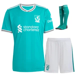 Liverpool FC 2025-26 Third, Full Kid Kit