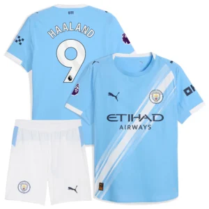 Manchester City 2025-26 Home Haaland, Kid Kit