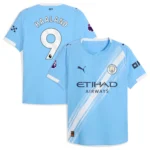 Manchester City 2025-26 Home Jersey Haaland, Fan