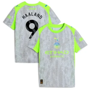 Manchester City 2025-26 Third Jersey Haaland, Fan