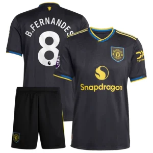 Manchester United 2025-26 Third Bruno Fernandes, Kid Kit