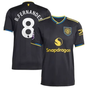 manchester united third jersey bruno fernandes, game version