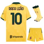 Milan AC 2025-26 Third Rafa Leao, Full Kid Kit