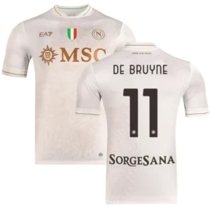 Napoli SSC 2025-26 Away Jersey De Bruyne, Fan