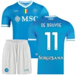 Napoli SSC 2025-26 Home De Bruyne, Kid Kit
