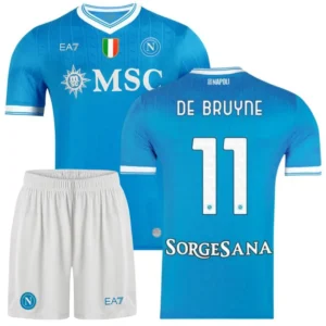Napoli SSC 2025-26 Home De Bruyne, Kid Kit