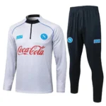 Napoli SSC 2025-26 White Black, Kid Training Suit