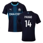 Olympique Marseille 2025-26 Away Jersey Paixao, Fan