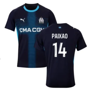 Olympique Marseille 2025-26 Away Jersey Paixao, Fan
