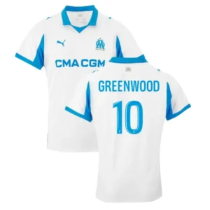 Olympique Marseille 2025-26 Home Jersey Greenwood, Fan