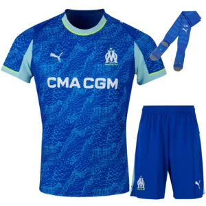 olympique marseille third full kid kit webp