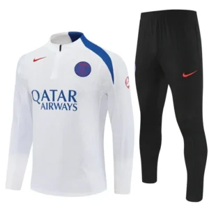 PSG 2025-26 White Black Blue Nike, Training Suit