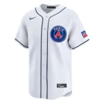PSG 2025 White Jersey, US Style