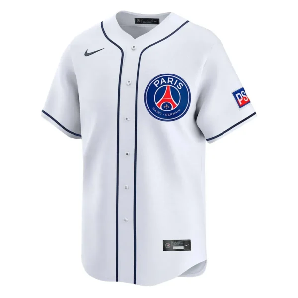 PSG 2025 White Jersey, US Style