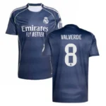 Real Madrid 2025-26 Away Jersey Valverde, Fan