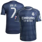 Real Madrid 2025-26 Away Jersey Vini Jr, Game Version