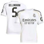 Real Madrid 2025-26 Home Jersey Bellingham, Fan